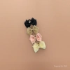 Super fairy mesh bow clip for women 2026 new style, exquisite water diamond style hair clip at the back of the head, shark clip for summer Specification image